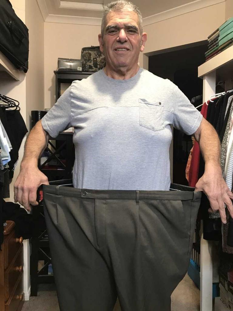 Vince the fruit seller weighed 180kgs at his heaviest.