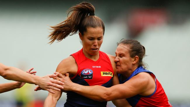 Kate Hore said she had goosebumps playing on the MCG. Picture: Getty Images