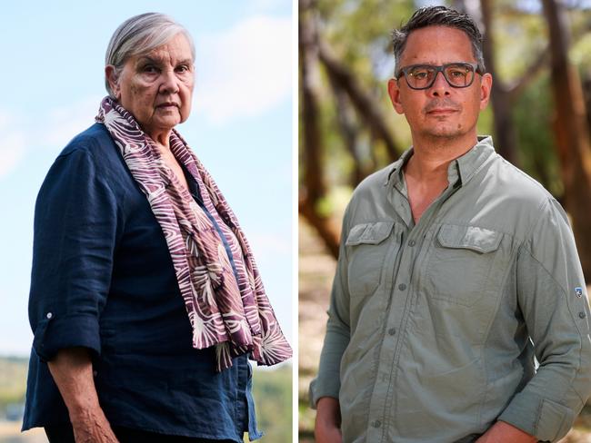 Uluru Dialogue co-chair Pat Anderson and Australia's first Indigenous treasurer, Ben Wyatt. Pictures: Rohan Thomson, Colin Murty