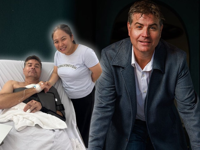 Stu Laundy had a near-death experience in Vietnam.