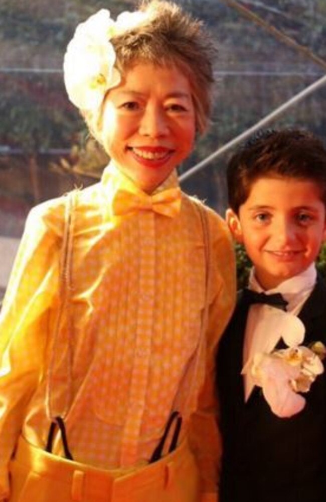 Lee Lin Chin and guest arrive at the 58th annual TV Week Logie Awards. Picture: willziz/Twitter