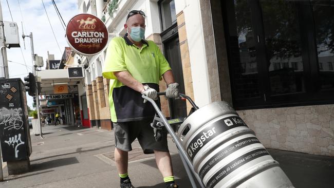 The cost of a keg will jump from around $70 to almost $74. Picture: David Crosling