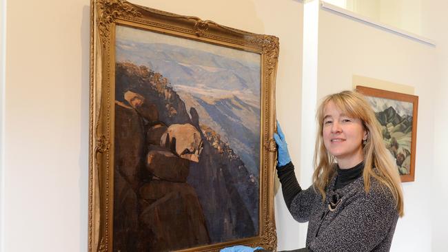 Reflections, an Exhibition at Bundoora Art Homestead , Bundoora, features big names - historical - in landscape and still life including Margaret Preston and John Borrack. Curator Cassie May. Pictures:Angie Basdekis