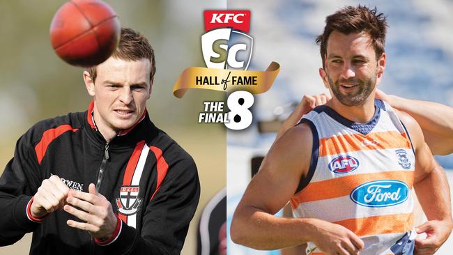 Brendon Goddard and Jimmy Bartel … you can only pick one.