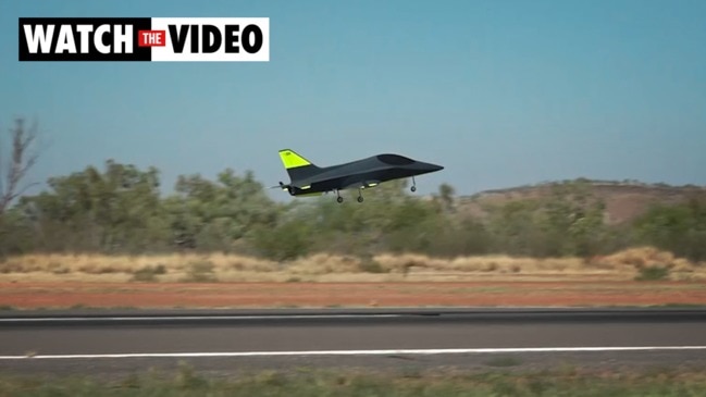 Boeing drone testing at Cloncurry in western Queensland