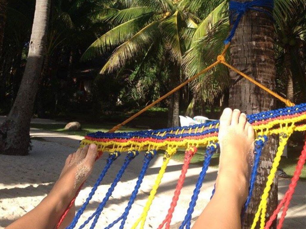 Thank goodness this hammock existed to recover in. Picture: Rebecca Andrews.