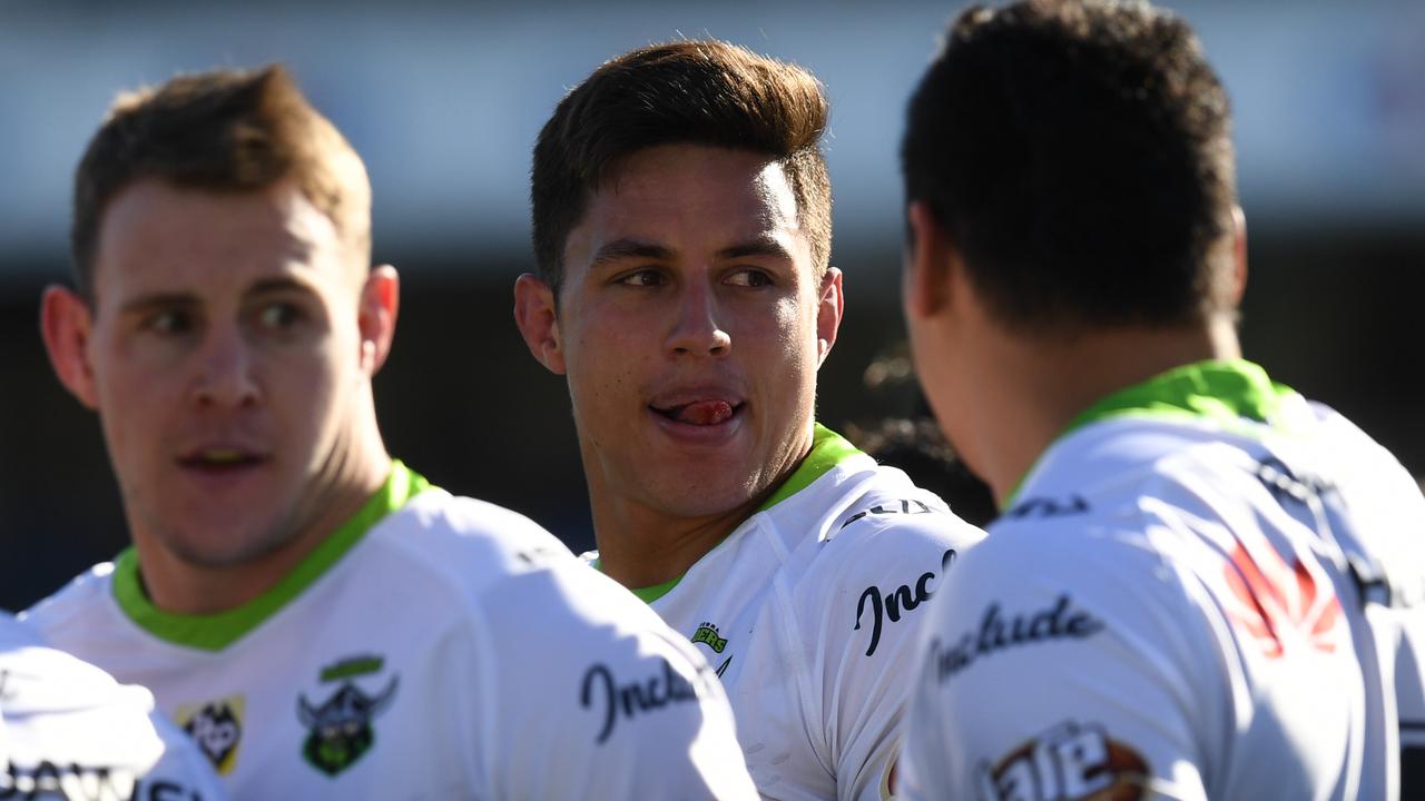 Joseph Tapine suffered a broken thumb in the Raiders’ win over the Roosters.