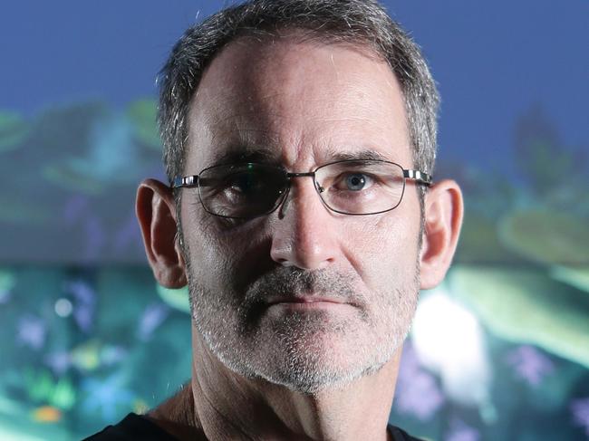 Steve Baxter poses for a photo at Garden Point QUT , Brisbane 4th March 2018Steve Baxter for the Top 100 influential Queenslanders project (Power100). Photo AAP/ Ric Frearson