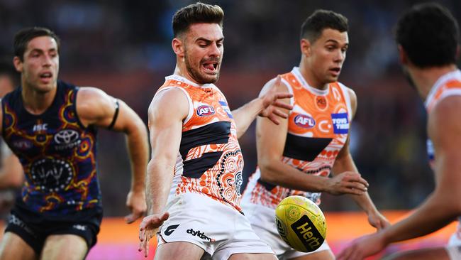 Stephen Coniglio in action for GWS.