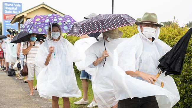 A growing coronavirus cluster in Sydney’s northern beaches has dented sharemarket performance. Picture: Jenny Evans/ Getty Images