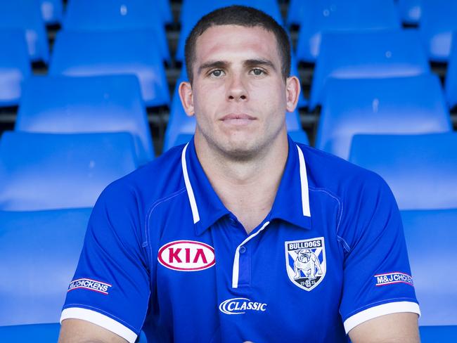 Canterbury Bulldogs player Adam Elliott during a media day at Bulldogs Rugby League Club, Belmore. Picture: Dylan Robinson