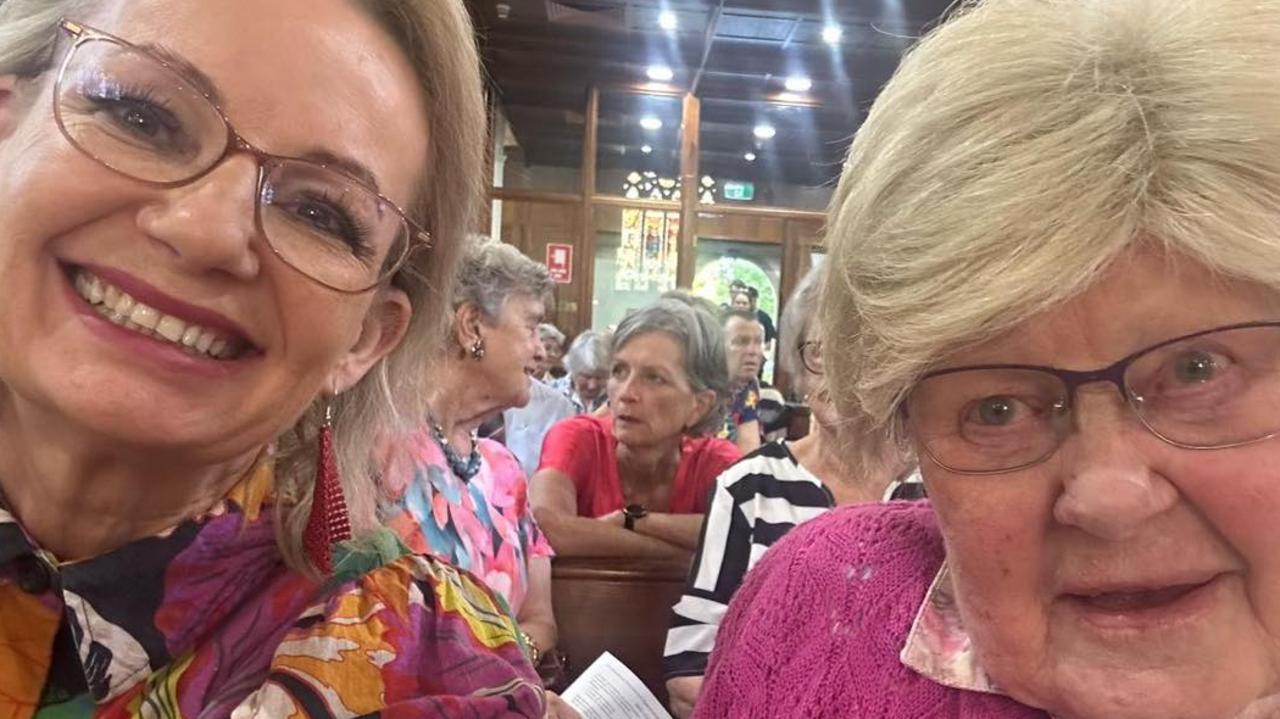 Sussan Ley has revealed her mother, Angela Braybrooks (right), passed away on Saturday. Picture: Instagram
