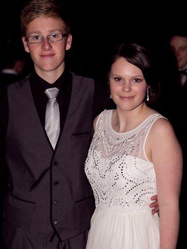 Ethan Monks and Laura Hardy. Picture: Andrew Zielinski