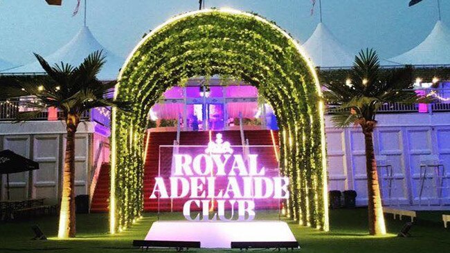 Entrance to the VIP area of the Royal Adelaide Club at the Qingdao International Beer Festival