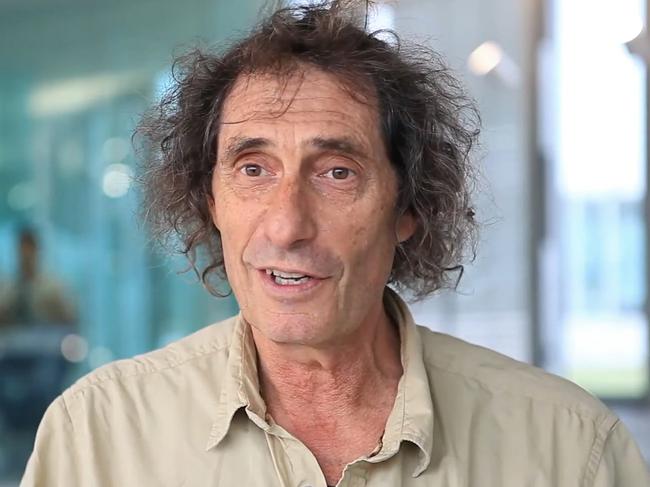 Professor Idan Segev, an Israeli neuroscientist, speaking during a video uploaded online in 2014. Picture: YouTube / Frontiers