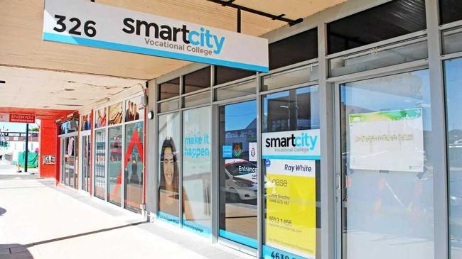The now-closed SmartCity campus, which is up for lease. Picture: Contributed