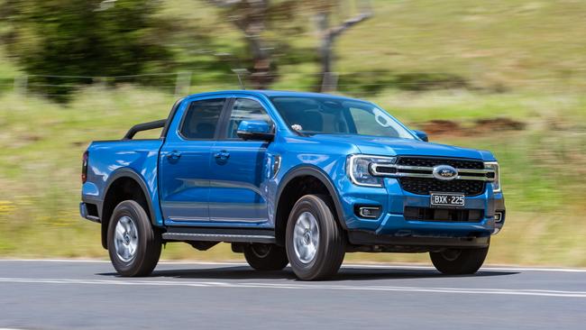 Ford’s Ranger is the best dual-cab ute on sale. Picture: Thomas Wielecki