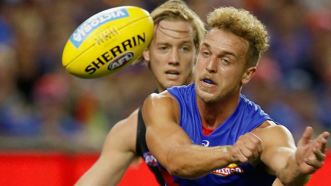 Mitch Wallis could leave the Dogs at the end of the season. Picture: Getty Images