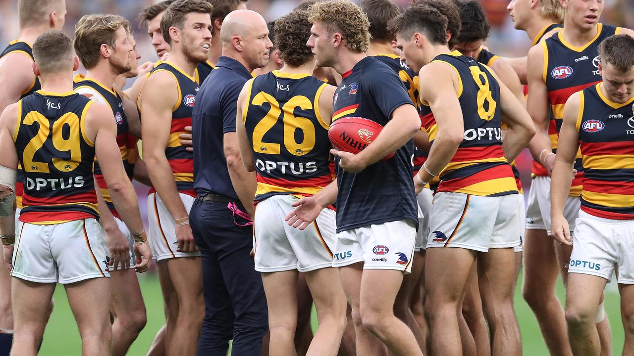 Matthew Nicks says his players are desperate to return to the winners’ list. Picture: AFL Photos via Getty Images