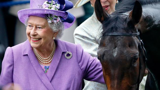 The Queen revealed only working royals would appear on the Trooping the Colour balcony this year. Picture: Getty Images.