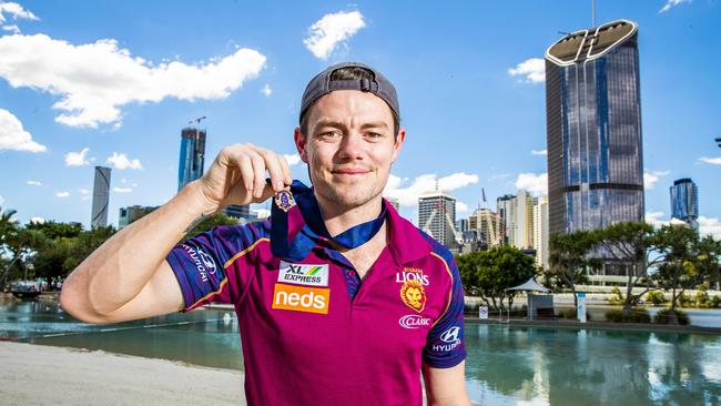 2020 Brownlow Medal winner Lachie Neale. Picture: Richard Walker