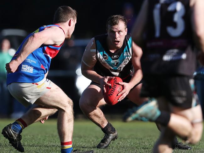 Cygnet playing-coach Lachlan Watt is set to return to the lineup for the first time this season. Picture: Nikki Davis-Jones