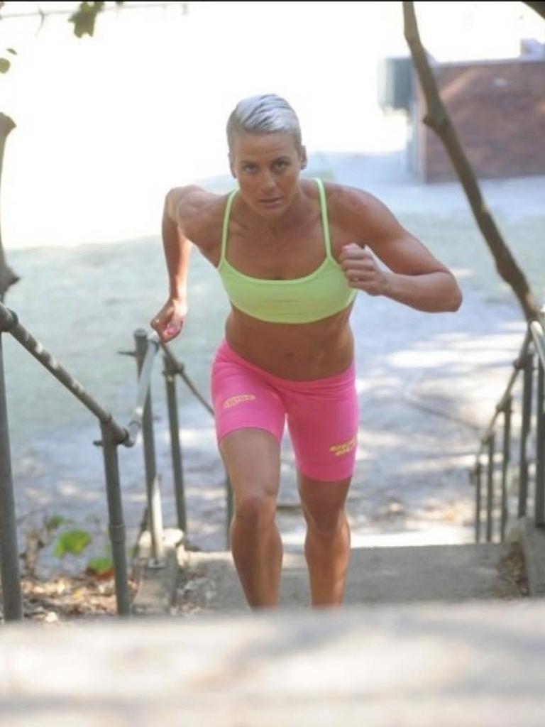 Former star ironwoman turned personal trainer Hayley Bateup. Source: Instagram