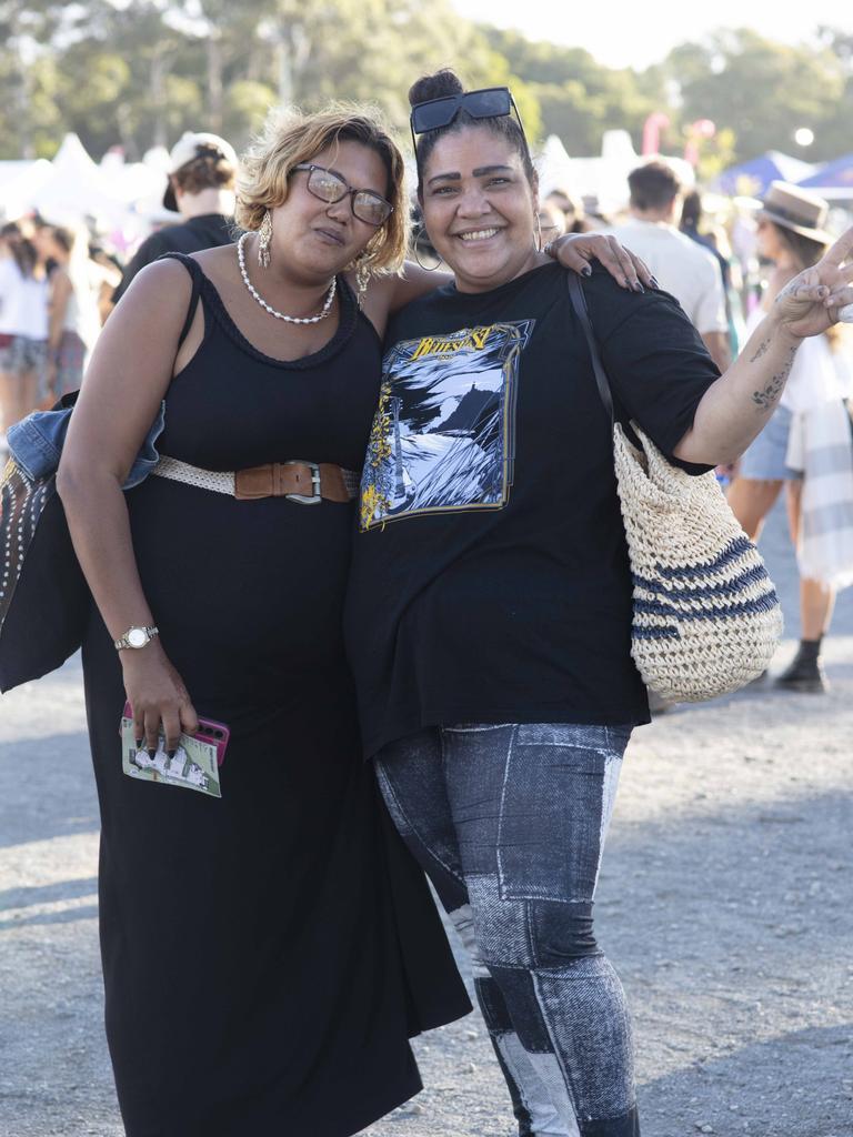 Byron Bay Bluesfest socials. Photo - Gracie Kessels