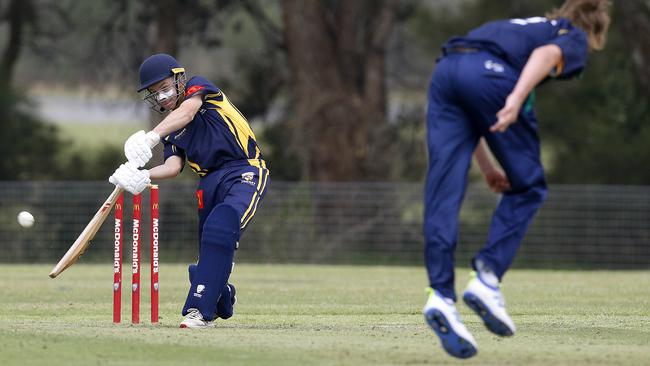 Jaylen Johnston batted well for his 41. Picture: John Appleyard