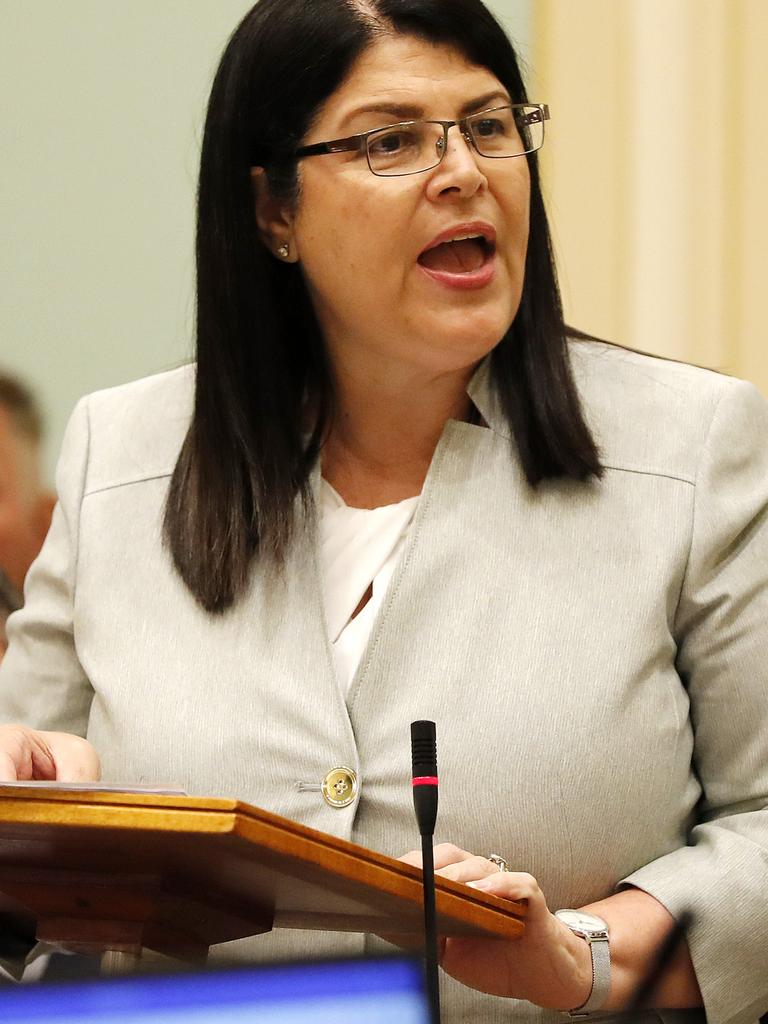 Education Minister Grace Grace pictured at Queensland parliament. Picture: NCA NewsWire / Josh Wonning