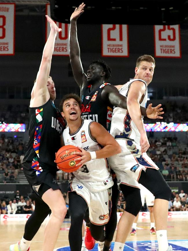 United made life tough for Dusty Hannahs, but he has struggled to find his shot in recent times. Picture: Getty Images