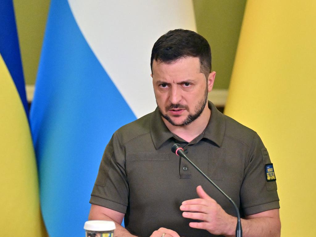 Ukrainian President Volodymyr Zelensky urged foreign leaders to speed up arms deliveries to areas with the heaviest fighting.