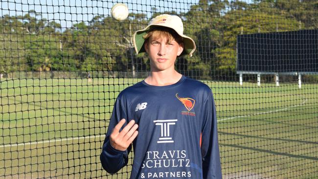 Oliver Pitcher has been uncovered as one of the Sunshine Coast Scorchers Lord's Taverners players to watch. Picture: Eddie Franklin