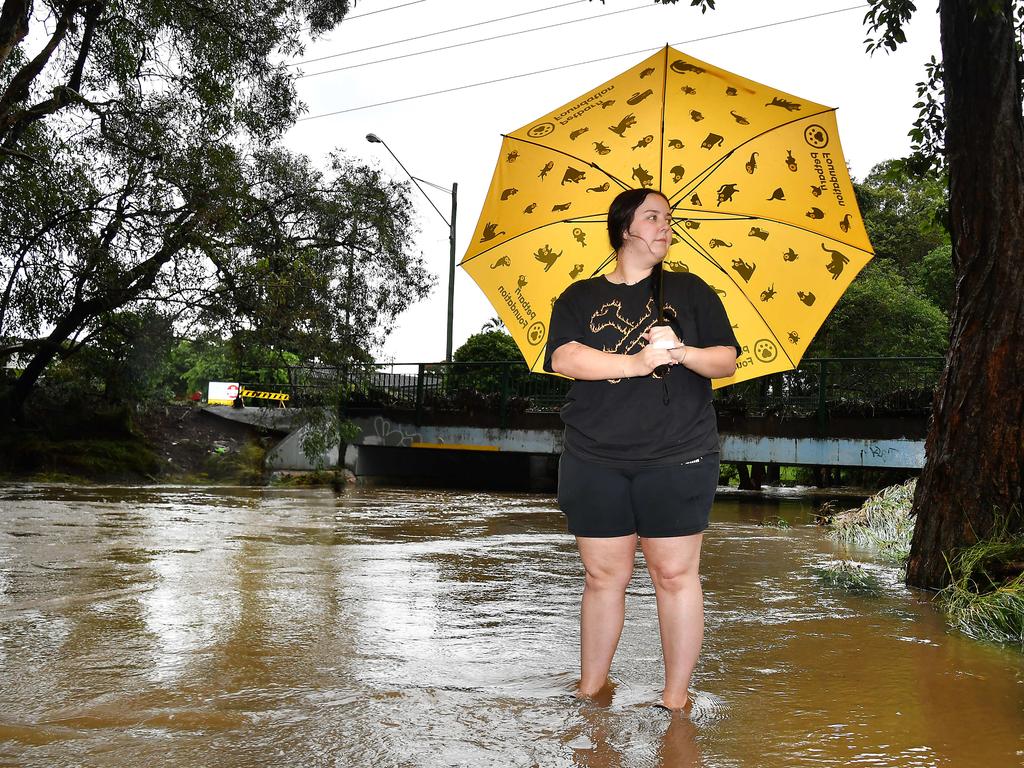 Nakita Bestwick at Four Mile Creek, Bray Park Tuesday January 30, 2024. Picture, John Gass