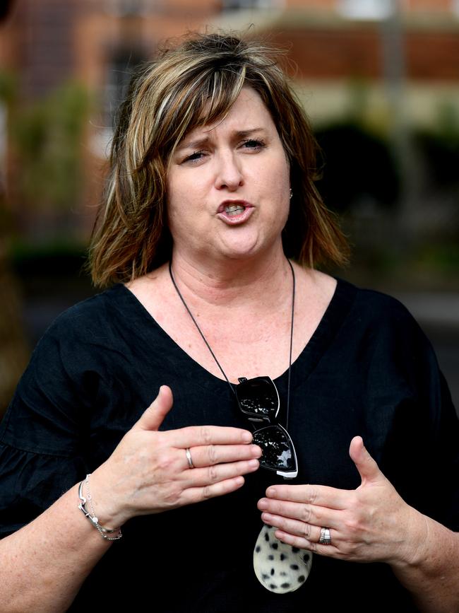 Lifeline domestic violence sector manager Angela Lynch. Picture: NCA NewsWire / Dan Peled