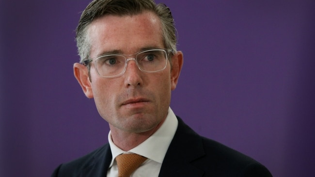 Premier Dominic Perrottet stressed the announcements were "incredibly important" to ensure kids were back in school in a "safe" way. Picture: Lisa Maree Williams/Getty Images
