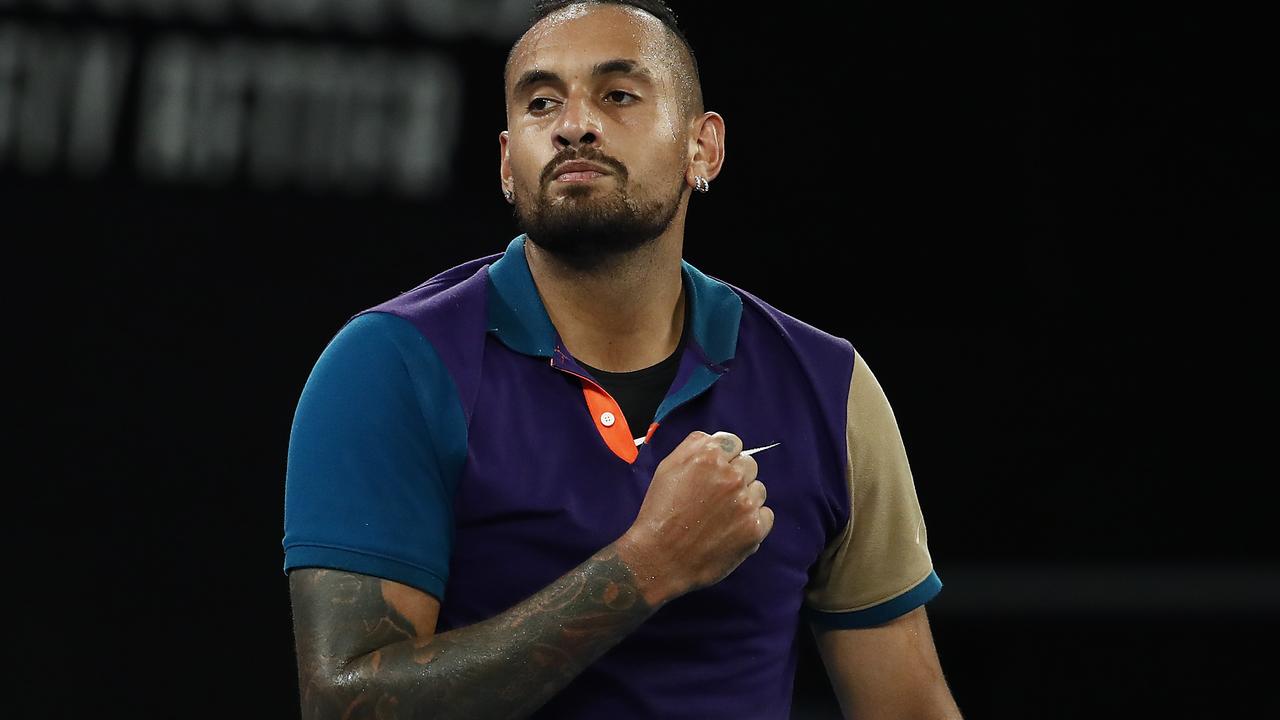 Nick Kyrgios is speaking from the heart.