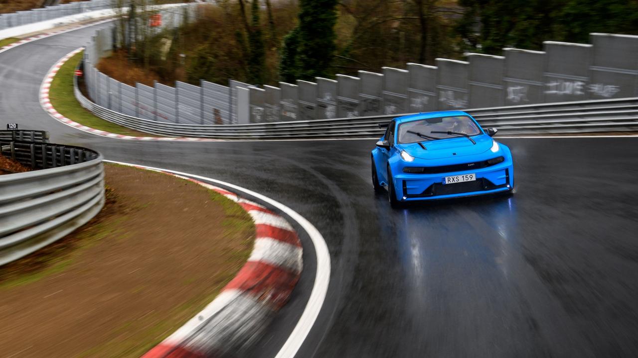 Lynk &amp; Co 03 Cyan Concept set a new Nurburgring record.
