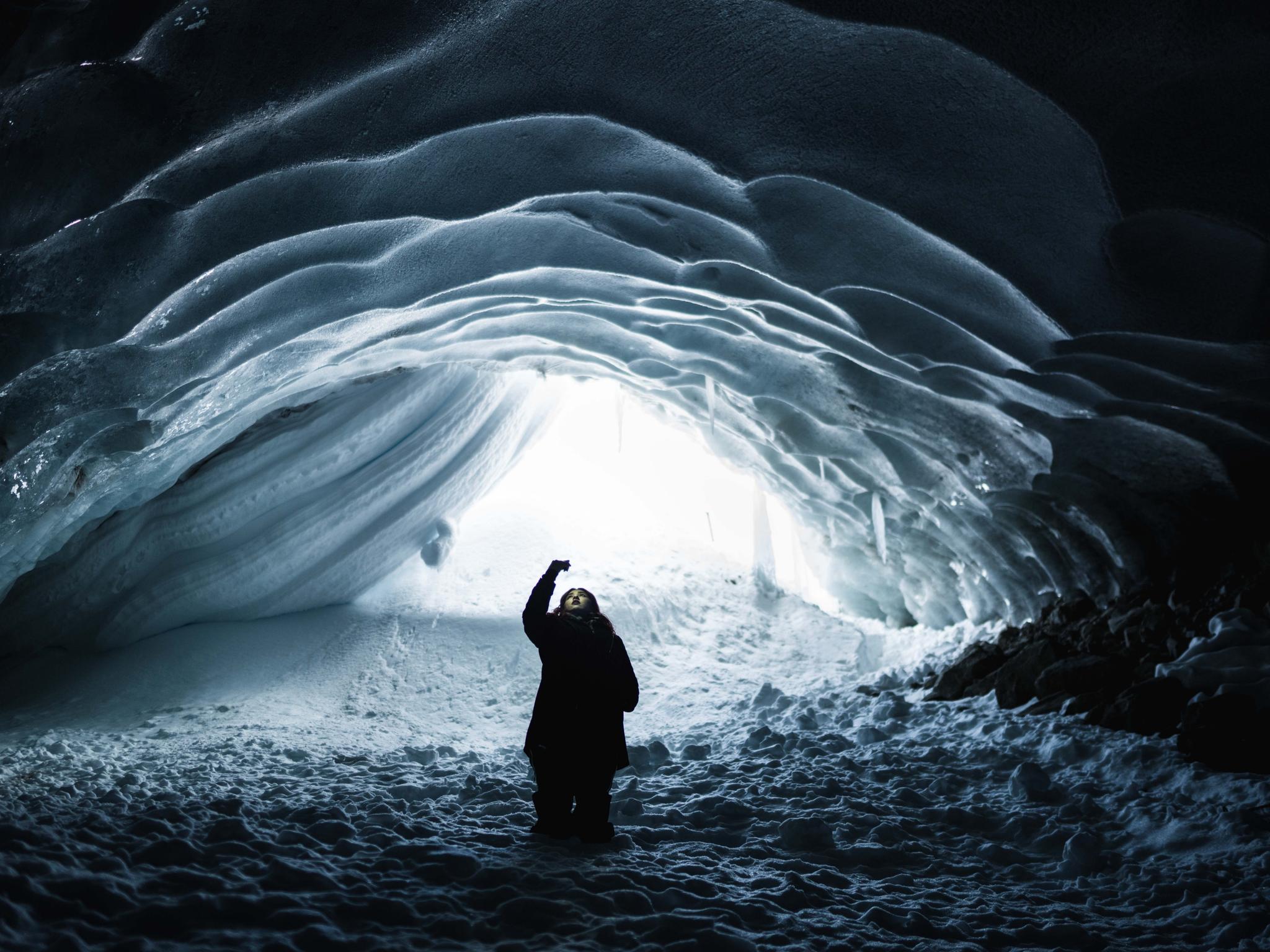 Canada ice cave experience part of luxury hotel package The