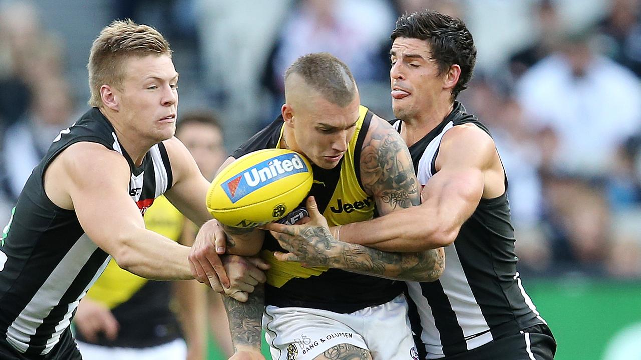 Collingwood and Richmond could kick-start the revamped 2020 season. Picture: Michael Klein