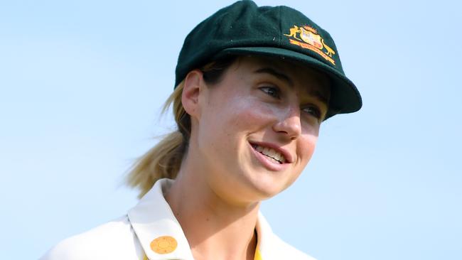 Ellyse Perry will be a key figure for Australia in the women’s Ashes, which gets underway tomorrow. Picture: Getty Images