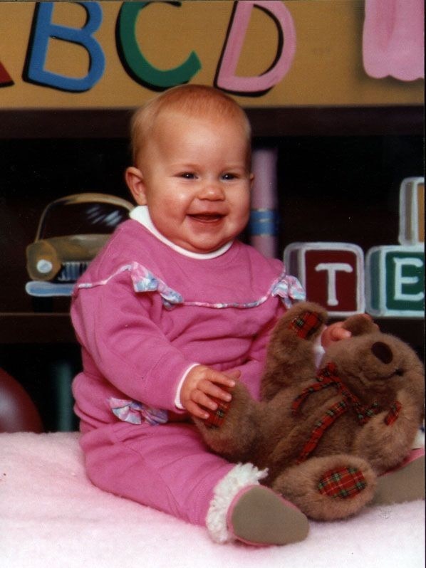 Baby Sarah Folbigg pictured in 1993.