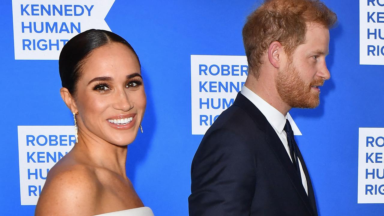 Meghan revealed she was put off by Harry’s lateness to their first date initially. Picture: Angela Weiss / AFP.