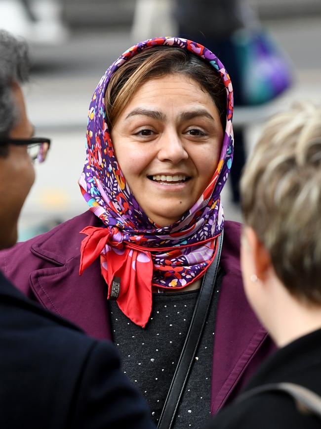 Naghmeh Mostafaei was also charged. Picture: AAP Image/James Ross