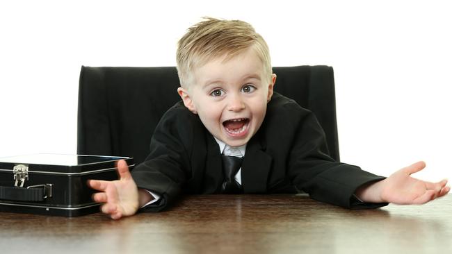 Today’s children are more likely to become their own boss Picture: Tim Hunter.