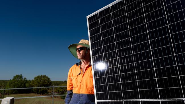 GEM Energy installed a 99.6kw system on the roof of Crocodylus Park. Picture: Che Chorley