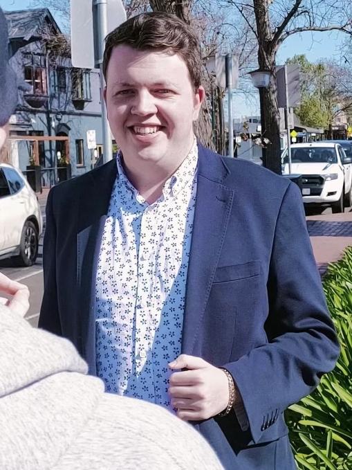 Geelong Liberal candidate James Bennett-Hullin. Picture: Supplied