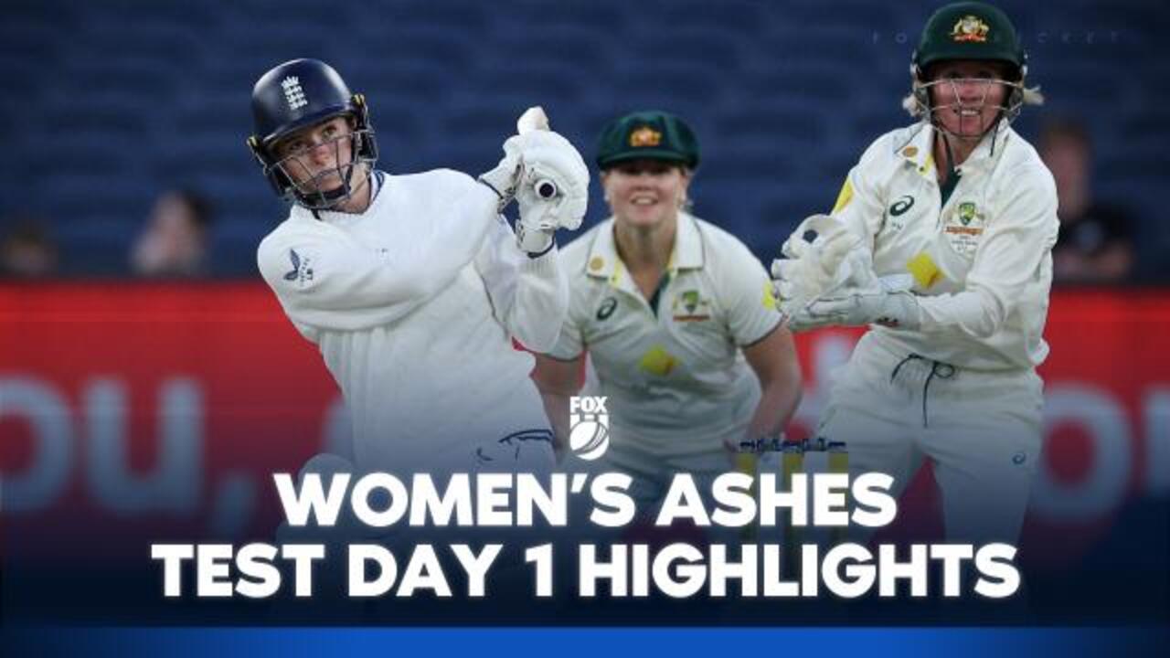 Women's Ashes Test: Day 1 Highlights