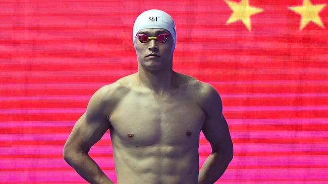 Sun Yang has to foot the bill for his doping retrial. Picture: AFP