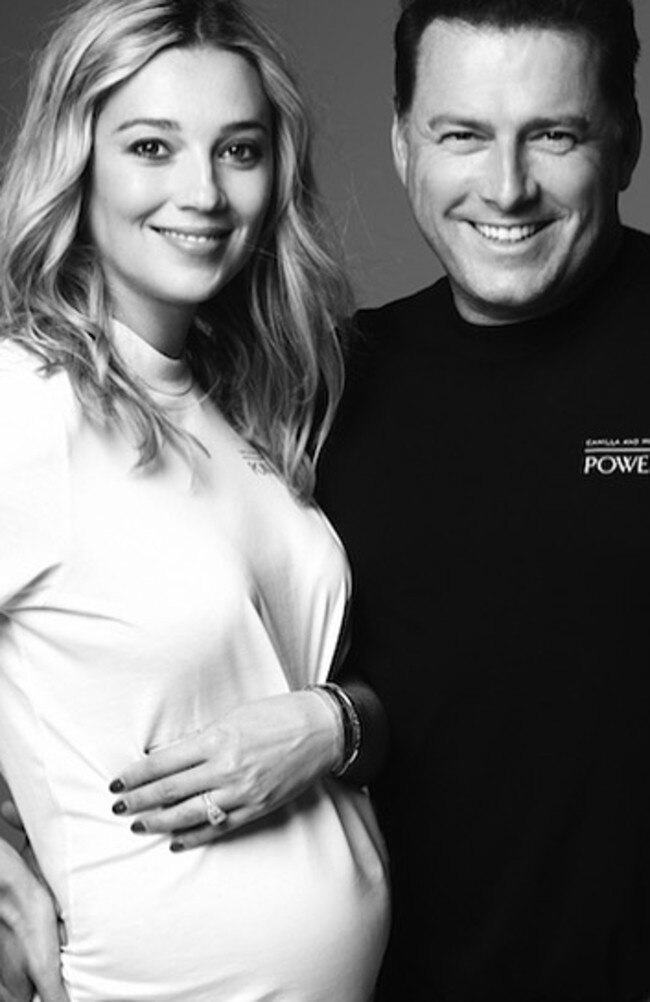 Stefanovic and his wife Jasmine are expecting their first child together. Picture: Instagram